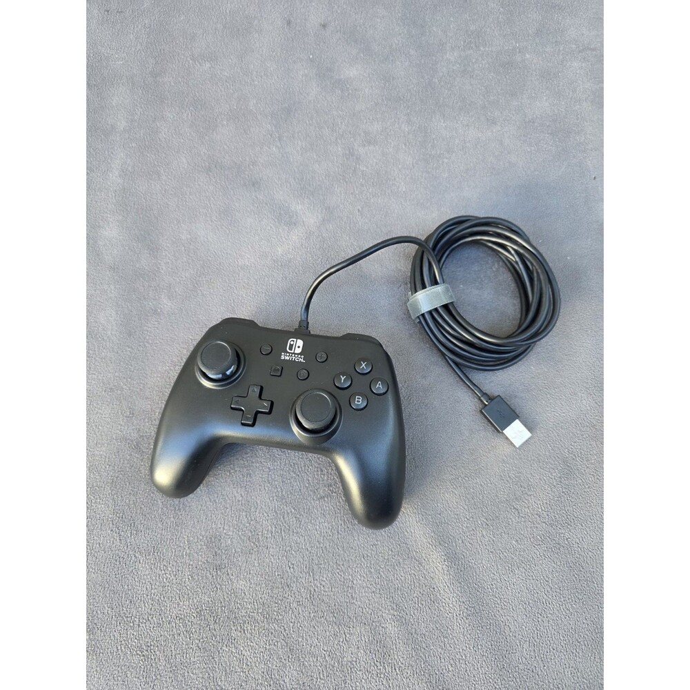 PowerA Wired Controller for Nintendo Switch Matte Black 1511370-01 Power A